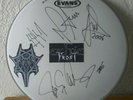 CELTIC FROST SIGNED DRUMHEAD, ORIGINAL AUTHENTIC TOUR 06', morbid tales,patch,lp