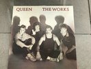 QUEEN   THE WORKS  1984  U.K. EMI EMC 2400141 1ST PRESSING A1/B2 STERLING  EX/EX
