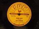 SUN 197 - Blues 78 rpm Earl Peterson - BOOGIE BLUES and  IN THE DARK - Near Mint