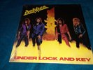 Dokken Under Lock and Key Record Vinyl LP VG