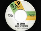 Soul Stirrers, Johnnie Taylor - He Cares / Wade In The Water (Gospel, 45) 103