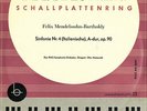 MENDELSSOHN Symphony 4 MATZERATH RIAS SO Bertelsmann 8047 10