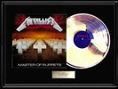 METALLICA MASTER OF PUPPET  ALBUM FRAMED LP  VINYL RECORD DISPLAY  RARE