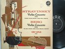 Vox PL 10.760 lp 1959 Stravinsky Berg VIOLIN CONCERTOS Ivry Gitlis RVG