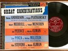 GREAT COMBINATIONS   RCA LM-1703   MILSTEIN - ELMAN - PIATIGORSKY RARE LP