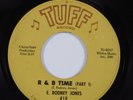 Northern Soul 45 E. RODNEY JONES R&B Time TUFF HEAR