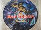 IRON MAIDEN - Piece Of Mind LP Vinyl Picture Disc 1983 HEAVY METAL EX