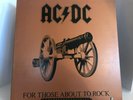 AC/DC-FOR THOSE ABOUT TO ROCK-RARE ORIG PRESS-EMBOSSED-GATEFOLD-GET THIS-1981