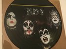 KISS LP SELF TITLED NUMBERED EDITION PICTURE DISC EX SHAPE