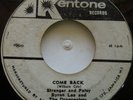45 SKA / STRANGER & PATSY / COME BACK / KENTONE / LISTEN
