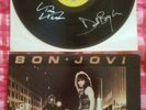 BON JOVI 1984 Release Autographed LP 4x Signed Sambora Torres Jovi David Bryan