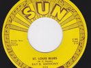 SUN 333 orig Rockabilly 45 - RAY B. ANTHONY - Alice Blue Gown / St. Louis Blues