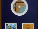 BEE GEES Swiss GOLD RECORD AWARD 