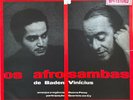RARE JAZZ MPB LP BADEN AND VINICIUS OS AFRO SAMBAS OG BRAZIL STEREO FORMA FE