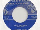BARBARA FOSTER : Hello MR. Santa (Preview 3050) Song Poem Bad Christmas 45 HEAR