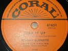 Johnny Burnette 78 on Coral...Tear it Up & You're Undecided...(See Photo)