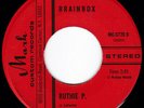 70s Garage Rock Fuzz BRAINBOX Ruthie P. / Down Again 45 Mark Custom HEAR