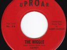 Crude Rockabilly Instro RANDY AND THE ROCKETS The Wiggle 45 Uproar HEAR