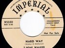 CA Rumba Blues T-BONE WALKER Hard Way 45 Imperial HEAR