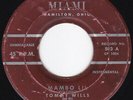 OH R&B Rumba Blues TOMMY WILLS & CLUB MIAMI BAND Mambo Lil 45 Club Miami HEAR