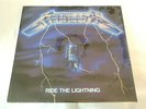 Metallica Ride The Lightning Sealed Vinyl Record LP USA 1984 Orig Megaforce