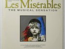 LES MISERABLES BROADWAY ALBUM GEFFEN 24151 VG+ 2XLP LIBRETTO