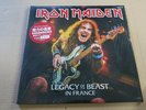 iron maiden - legacy in france   -   2 x  lp ' -black  vinyl