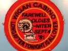 WIGAN CASINO ORIGINAL NORTHERN SOUL PATCH * FAREWELL OLDIES ANNIVERSARY 1981 ??