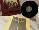 The Doors LA Woman Die Cut Window Cover Yellow Insert Original LP Vinyl EX RARE