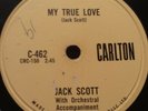 JACK SCOTT  - Carlton 462--VG++     