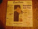 TOM WAITS - HEART ATTACK AND VINE 1980 WHITE LABEL PROMO EX VINYL
