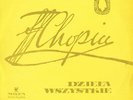 CHOPIN Piano Concerto 1 CZERNY-STEFANSKA ROWICKI Warsaw Muza SXL-60 Black/Silver