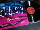 WESTMINSTER WL 5207 RED LABEL DEBUSSY 3 SONATAS FOURNIER JANIGRO BEAUTIFUL COPY