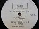 FUNGUS PREMONITIONS OG UK MAXIMUM MUSIC PRIVATE PRESS LP FUN 1A FUN 1B CLIP
