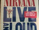 NIRVANA - LIVE AND LOUD - 2LP SPLIT COLOUR CLEAR/RED/BLUE 2LP DOUBLE VINYL. NEW