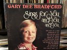 GARY DEE BRADFORD LP Sings For You TX HANDICAP GOSPEL LEGENDARY STRANGE COVER