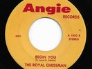 Sweet Soul 45 ROYAL CHESSMEN Beggin' You b/w GARLAND GREEN Jealous Kind HEAR