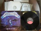 METALLICA RIDE THE LIGHTNING VINYL LP RECORD THRASH METAL-SIGNED JAMES HETFIELD 