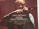 SLS 828 DAVID OISTRAKH MOZART VIOLIN CONCERTOS 1 to 5 4LP BOX 1972 UK