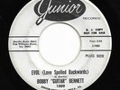 Northern Soul 45 BOBBY GUITAR BENNETT Evol (Love Spelled Backwards) Junior HEAR