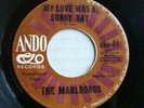 THE MARLBOROS  (My Love Was A) Sunny Day  ANDO 1960s Northern Soul 45 Promo
