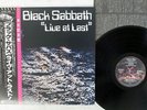 BLACK SABBATH LIVE AT LAST SOUNDS MARKETING SYSTEM SP25 5009 Japan OBI VINYL LP