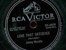 JIMMY MURPHY. LOVE THAT SATISFIES / THAT FIRST GUITAR OF MINE.78. BOPPERS