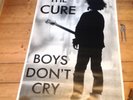 The Cure Boy's don't cry. Robert Smith.   original XXL 104 / 155 cm poster