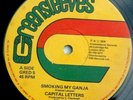 CAPITAL LETTERS - Smoking My Ganja/Natty Walk (Greensleeves) 12'' reggae vinyl 1