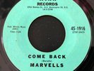 DOO WOP 45 / MARVELLS / Come Back / For Sentimental Reasons / WINN 1916 / HEAR
