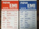 Ft Jeff Beck - Marvin Gaye - New EMI 45 RPM Singles - Wkly R'lse Nov 68