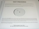 IDLES - Joy As An Act Of Resistance LP Vinyl White Label Test Pressing Partisan