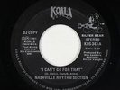 Funk Disco C&W 45 - Nashville Rhythm Section - I Can't Go For That - Koala VG++