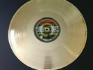 Iron Maiden - The Number Of The Beast Gold Vinyl Record Harvest 1982 Label